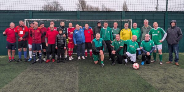 Charity Match England vs Ireland Walking Football 2025