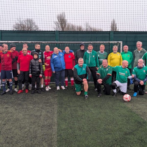 Charity Match England vs Ireland Walking Football 2025