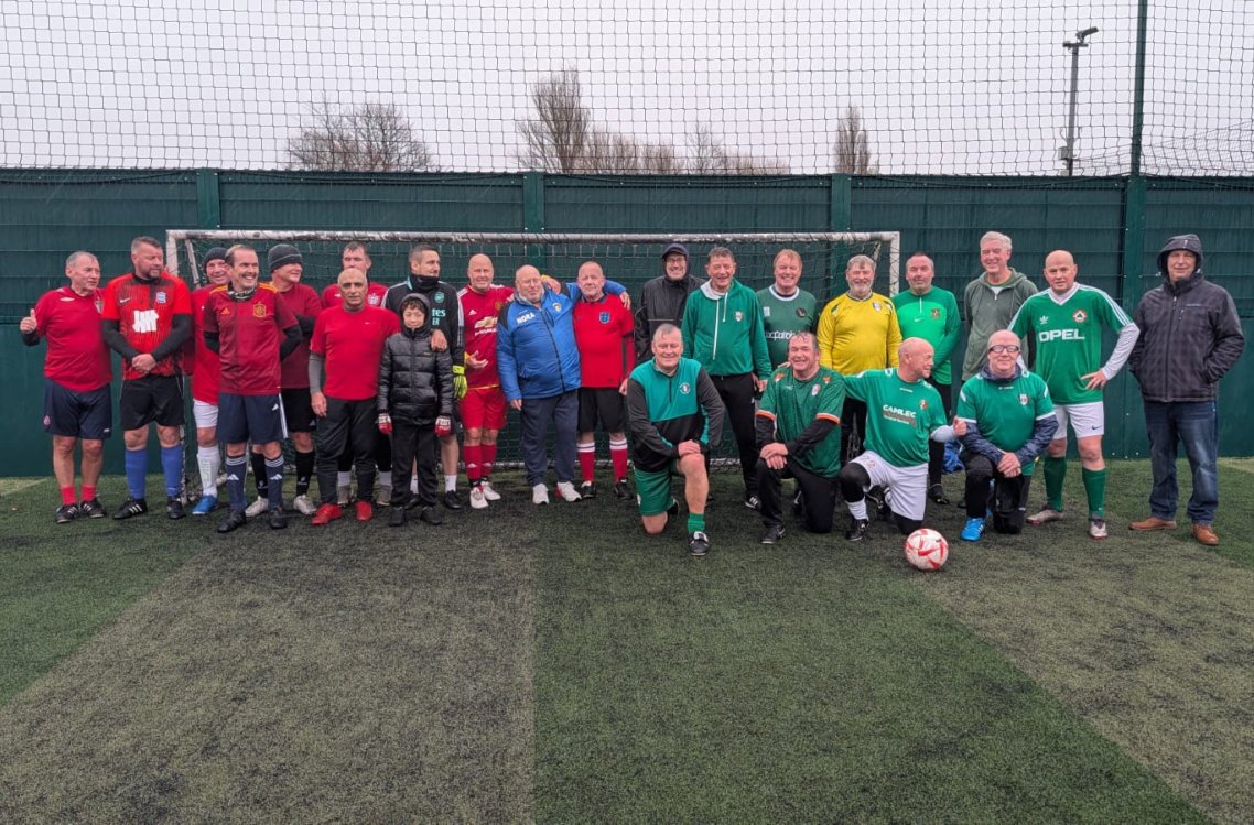 You are currently viewing Charity Match England vs Ireland Walking Football 2025