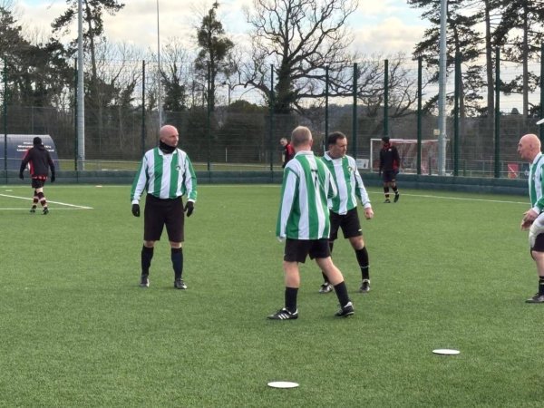 Solihull Moors Worcester League - Players in Action