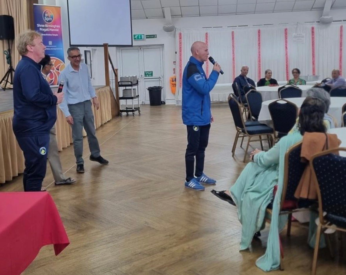 You are currently viewing Solihull Moors Walking Football Visits Sparkbrook Community