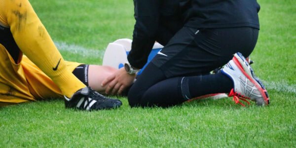 Knee Ligament Strain in Walking Football