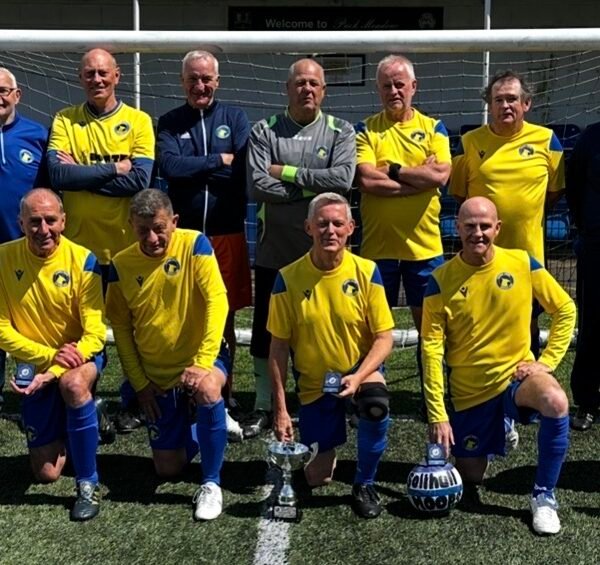 Solihull Moors Walking Football Celebrate Historic Season